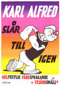 Karl-Alfred slår till igen 1970 poster Karl-Alfred