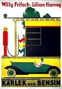 Die Drei von der Tankstelle 1930 movie poster Willy Fritsch Cars and racing