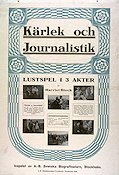 Kärlek och journalistik 1916 movie poster Harriet Bloch