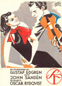 Karl-Fredrik regerar 1934 movie poster Sigurd Wallén Dagmar Ebbesen Gull-Maj Norin Björn Berglund Pauline Brunius Gustaf Edgren Poster artwork: Birger Lundqvist Politics Find more: Large poster