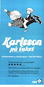 Karlsson på taket 1976 movie poster Olle Hellbom Writer: Astrid Lindgren