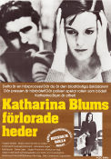 Katharina Blums förlorade heder 1975 poster Angela Winkler Mario Adorf Dieter Laser Volker Schlöndorff Text: Heinrich Böll