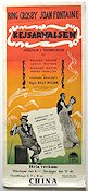 The Emperor Waltz 1948 movie poster Bing Crosby Joan Fontaine Billy Wilder Dance