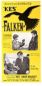 Kes 1969 movie poster David Bradley Brian Glover Freddie Fletcher Ken Loach Birds Kids