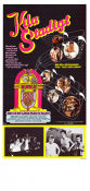 Yotzim kavua 1979 movie poster Yftach Katzur Yvonne Miklosh Zachi Noy Boaz Davidson Country: Israel School Dance Rock and pop