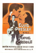 King Creole 1958 movie poster Elvis Presley Carolyn Jones Walter Matthau Michael Curtiz Rock and pop Musicals