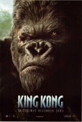 King Kong 2005 movie poster Naomi Watts Jack Black Adrien Brody Peter Jackson