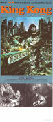 King Kong 1976 movie poster Jessica Lange Jeff Bridges John Guillermin Poster artwork: John Berkey Trains