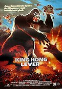 King Kong Lives 1986 movie poster Brian Kerwin Linda Hamilton John Guillermin Find more: King Kong