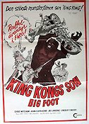 Big Foot 1977 movie poster John Carradine Motorcycles