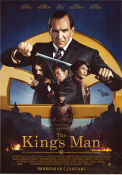 The King´s Man 2021 movie poster Ralph Fiennes Gemma Arterton Rhys Ifans Matthew Vaughn