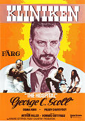 The Hospital 1971 movie poster George C Scott Diana Rigg Barnard Hughes Arthur Hiller Medicine and hospital