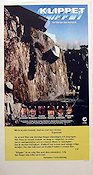 Klippet 1982 movie poster Pierre Lindstedt Kjell Bergqvist Svante Thuresson Jan Halldoff Cars and racing Mountains