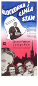 Klockorna i Gamla stan 1946 movie poster Edvard Persson George Fant Elsie Albiin Ragnar Hyltén-Cavallius Find more: Stockholm