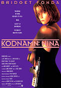 Point of No Return 1993 movie poster Bridget Fonda Gabriel Byrne Dermot Mulroney John Badham Guns weapons