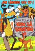 Kom så skrattar vi 1974 movie poster Långben Goofy