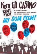 Kom till Casino 1975 movie poster Gösta Krantz Carl-Gustaf Lindstedt Anna Sundqvist Siv Ericks Bibbi Carlo Gunnar Knas Lindkvist Gus Dahlström Gösta Bernhard Find more: Revy Find more: Intiman