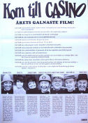 Kom till Casino 1975 movie poster Gösta Krantz Carl-Gustaf Lindstedt Anna Sundqvist Siv Ericks Bibbi Carlo Gunnar Knas Lindkvist Gus Dahlström Gösta Bernhard Find more: Revy Find more: Intiman