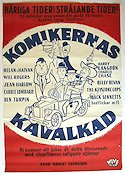 Komikernas kavalkad 1960 movie poster Helan och Halvan Harry Langdon