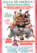 Inspector Clouseau 1968 movie poster Alan Arkin Frank Finlay Delia Boccardo Bud Yorkin Poster artwork: Jack Davis Police and thieves