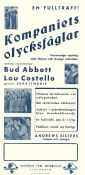 Buck Privates 1941 poster Abbott and Costello Arthur Lubin
