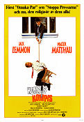 Kompis kompis 1981 poster Jack Lemmon Walter Matthau Billy Wilder