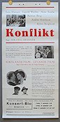 Konflikt 1937 movie poster Lars Hanson Aino Taube