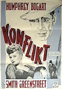 Conflict 1944 movie poster Humphrey Bogart Alexis Smith