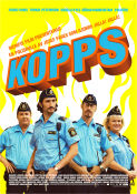 Kopps 2003 movie poster Fares Fares Torkel Petersson Sissela Kyle Göran Ragnerstam Eva Röse Josef Fares Police and thieves