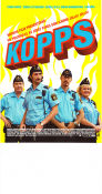 Kopps 2003 movie poster Fares Fares Torkel Petersson Sissela Kyle Göran Ragnerstam Eva Röse Josef Fares Police and thieves