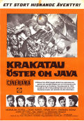 Krakatoa: East of Java 1968 movie poster Maximilian Schell Diane Baker Brian Keith Bernard L Kowalski