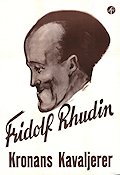 Kronans kavaljerer 1930 movie poster Fridolf Rhudin