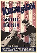 Kronblom 1947 poster Ludde Gentzel Dagmar Ebbesen Julia Caesar Hugo Bolander Från serier