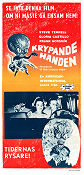 Invasion of the Saucer Men 1957 movie poster Steve Terrell Gloria Castillo Frank Gorshin Edward L Cahn