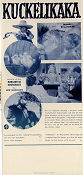 Kuckelikaka 1949 movie poster Birgit Linder Margaretha Rosencrantz
