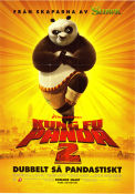 Kung Fu Panda 2 2011 movie poster Jack Black Jennifer Yuh Nelson Animation Martial arts