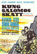 King Solomon´s Mines 1950 movie poster Deborah Kerr Stewart Granger Richard Carlson Compton Bennett Adventure and matine