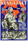 Kungajakt 1944 movie poster Inga Tidblad Lauritz Falk