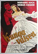 Kungavalsen 1956 movie poster Marianne Koch Michael Cramer Dance