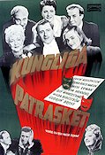 Kungliga patrasket 1945 movie poster Edvin Adolphson Ester Roeck Hansen Eva Henning Hasse Ekman