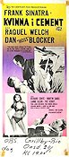 Lady in Cement 1968 movie poster Frank Sinatra Raquel Welch Dan Blocker Gordon Douglas