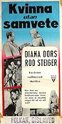 The Unholy Wife 1958 movie poster Diana Dors Rod Steiger
