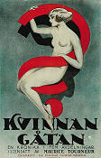 Kvinnan gåtan 1918 poster Florence Billings Maurice Tourneur