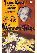 Kvinnan ifråga 1950 poster Jean Kent Dirk Bogarde Anthony Asquith