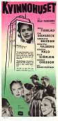 Kvinnohuset 1953 movie poster Inga Tidblad Eva Dahlbeck Annalisa Ericson Birgitta Valberg Hampe Faustman Writer: Ulla Isaksson