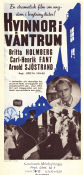 Kvinnor i väntrum 1946 movie poster Arnold Sjöstrand Britta Holmberg Anna Lindahl Gösta Folke Medicine and hospital