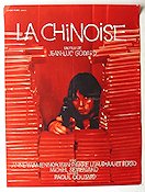 La Chinoise 1967 movie poster Anne Wiazemsky Jean-Luc Godard