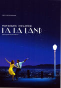 La La Land 2016 movie poster Ryan Gosling Emma Stone Rosemarie DeWitt Damien Chazelle Musicals