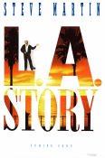 L.A. Story 1991 poster Steve Martin Victoria Tennant Richard E Grant Mick Jackson