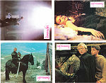 Ladyhawke 1985 lobby card set Matthew Broderick Michelle Pfeiffer Rutger Hauer Richard Donner